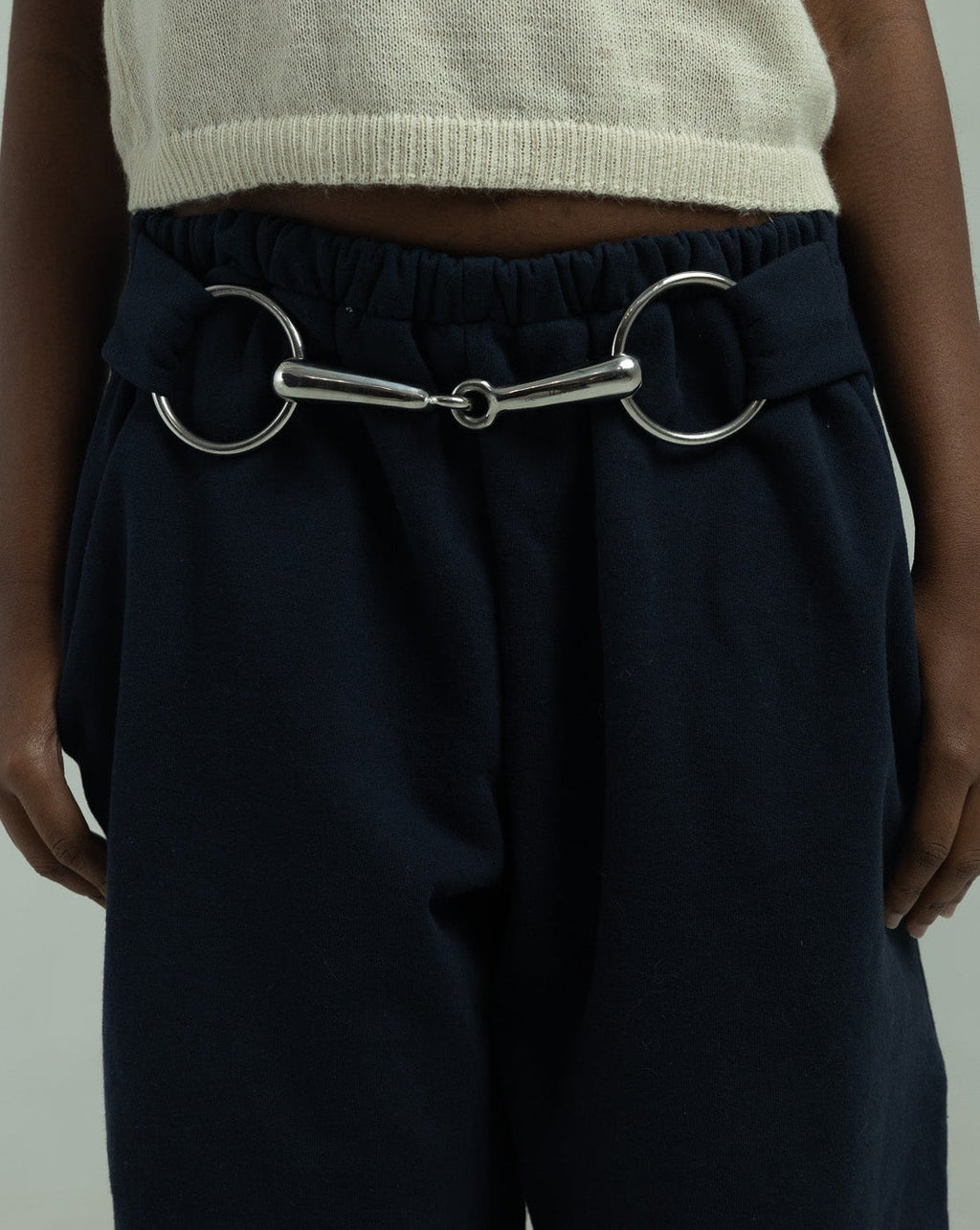 Bit Flared Sweats- Midnight